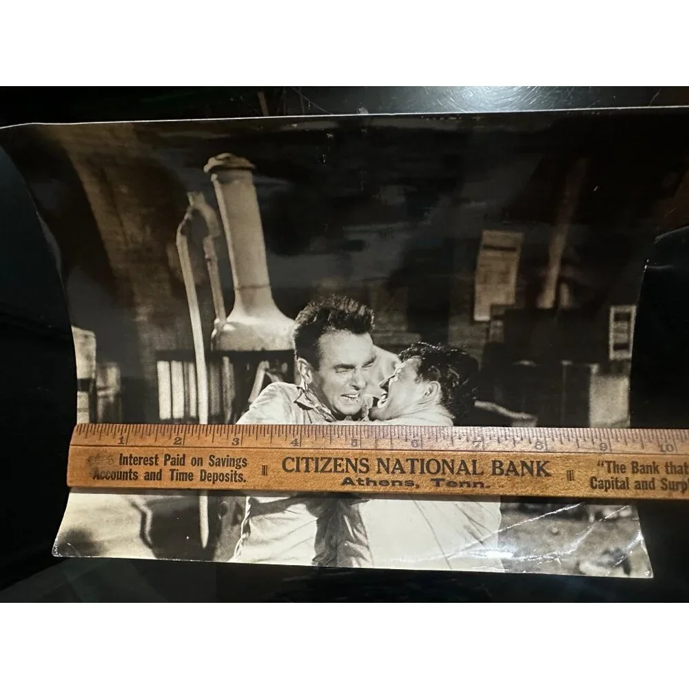 Vintage The Young Lions 1958 Montgomery Clift Fight Scene Movie Still Photo - Picture 8 of 14